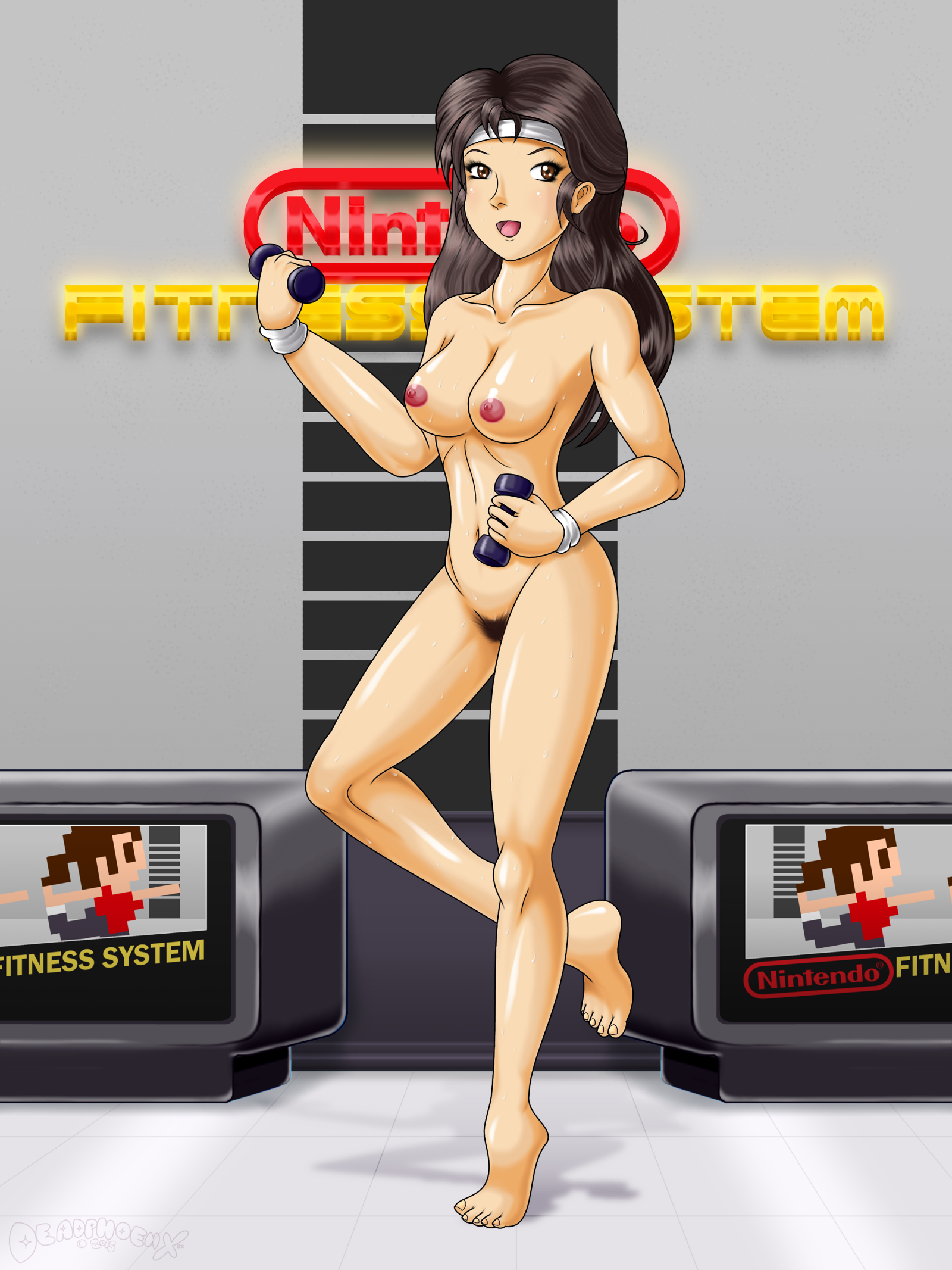 NES Let's Get Fired Up! (Nude 2)