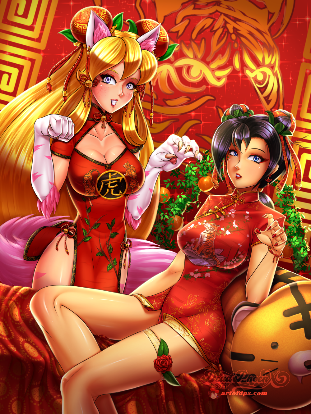 Baring Their Claws - Lunar New Year 2022 (Clothed)